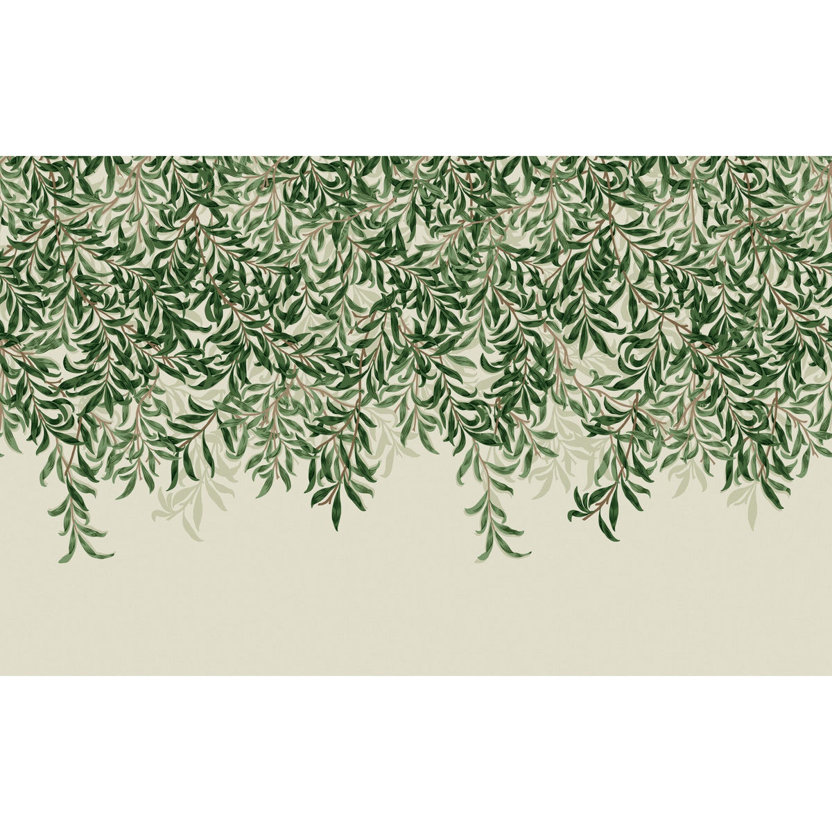 WILLIAM MORRIS AT HOME Papier peint panoramique XL Willow bough xl Vert feuille Mat