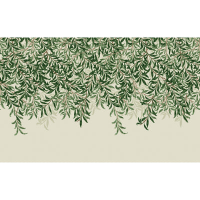 WILLIAM MORRIS AT HOME Papier peint panoramique XL Willow bough xl Vert feuille Mat