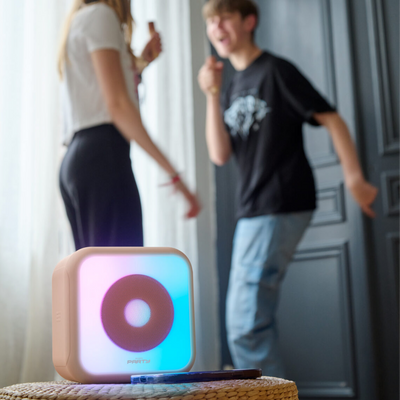 BIGBEN Enceinte Karaoké Orange