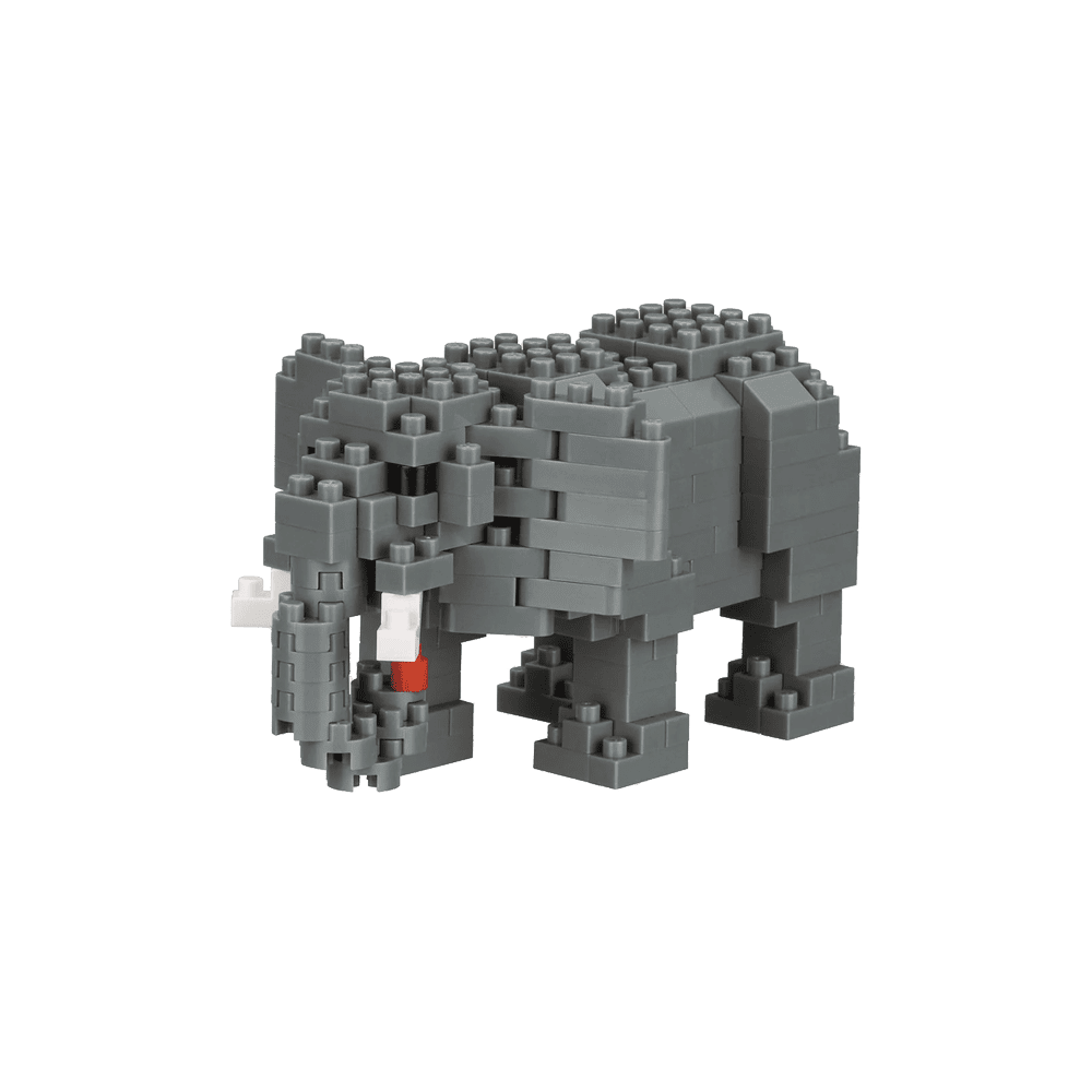 NANOBLOCK Jeu de construction Éléphant Gris