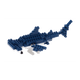 NANOBLOCK Jeu de construction Requin marteau Bleu