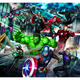 Papier peint panoramique XL Marvel avengers Multicolore Mat