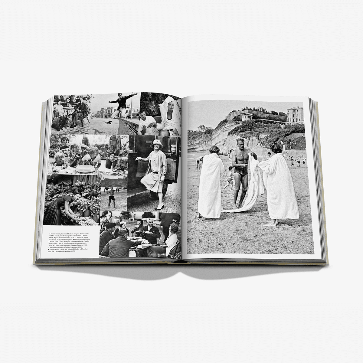 ASSOULINE Livre voyage et nature Biarritz basque Beige