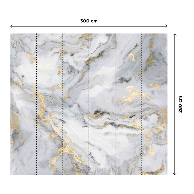 Papier peint panoramique XL MASSIMO 300 x 280 cm