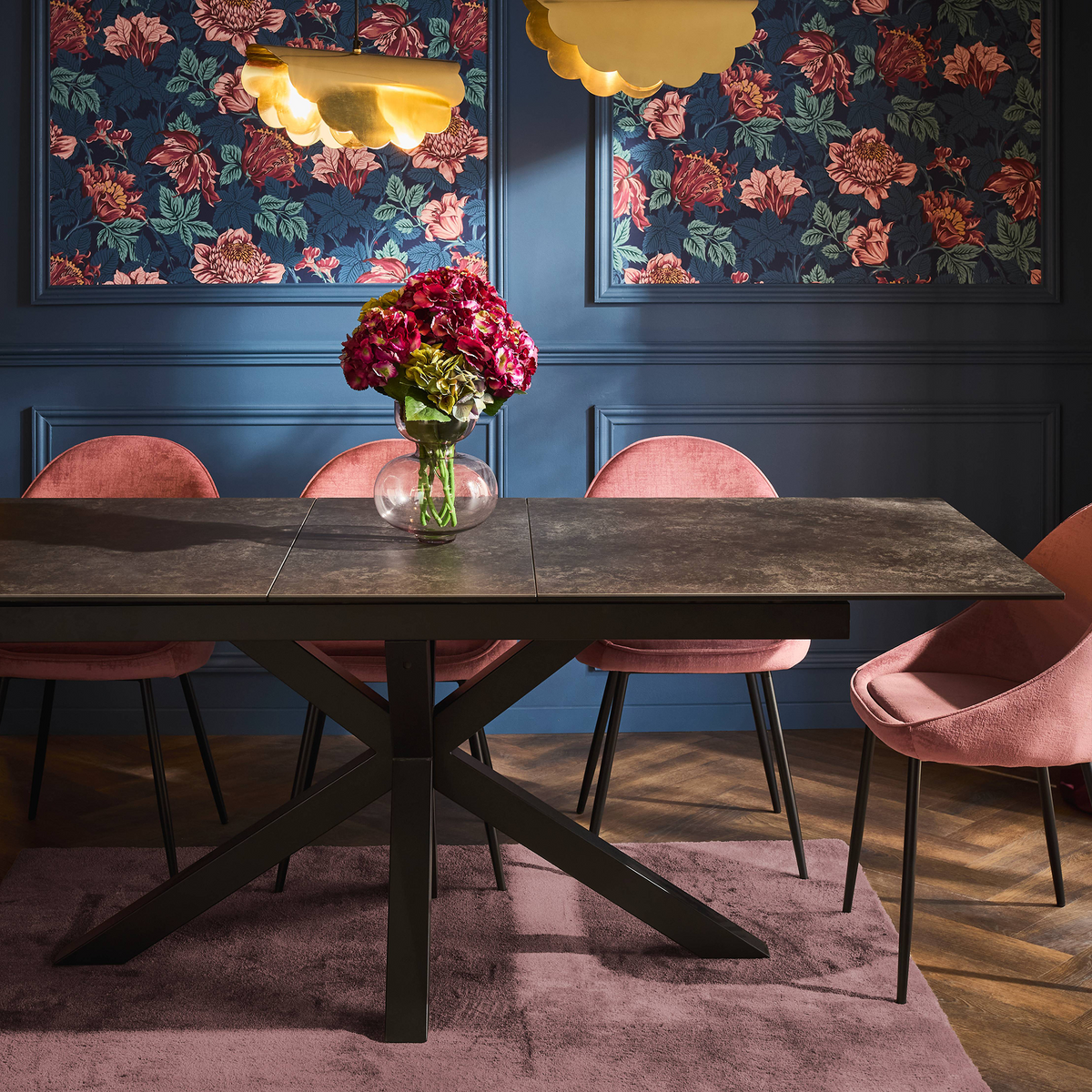 Table extensible Adam Noir