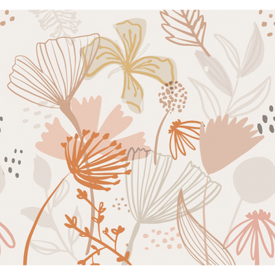 Papier peint panoramique XL Paloma Beige Mat