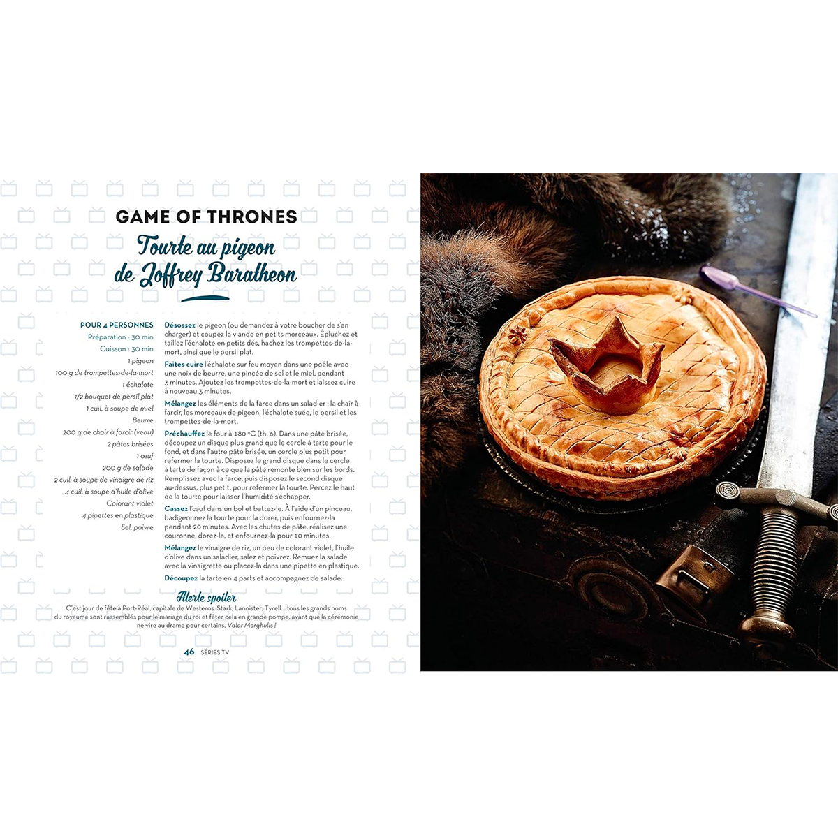 Livre cuisine Cuisine pour les geeks Bleu