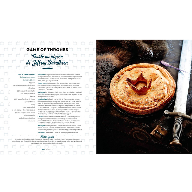 Livre culinaire CUISINE POUR LES GEEKS