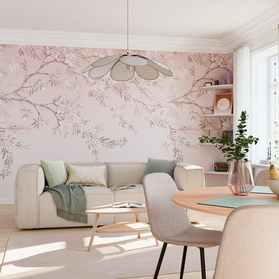 Papier peint panoramique XL Sibelia Rose Mat