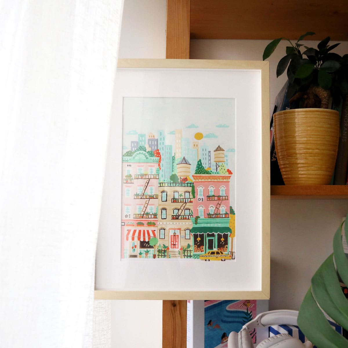 LA PETITE ÉPICERIE Peinture par numéros New york Multicolore