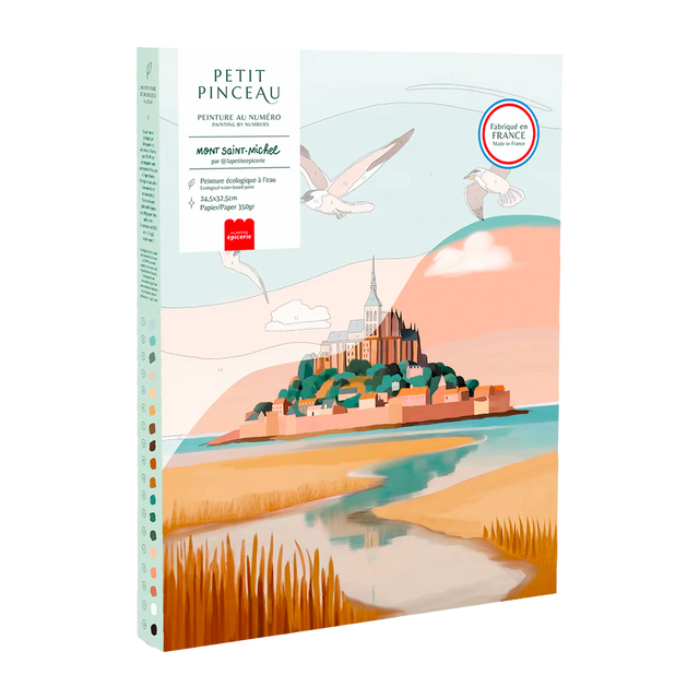 La Petite Epicerie Peinture par numéros MONT SAINT-MICHEL