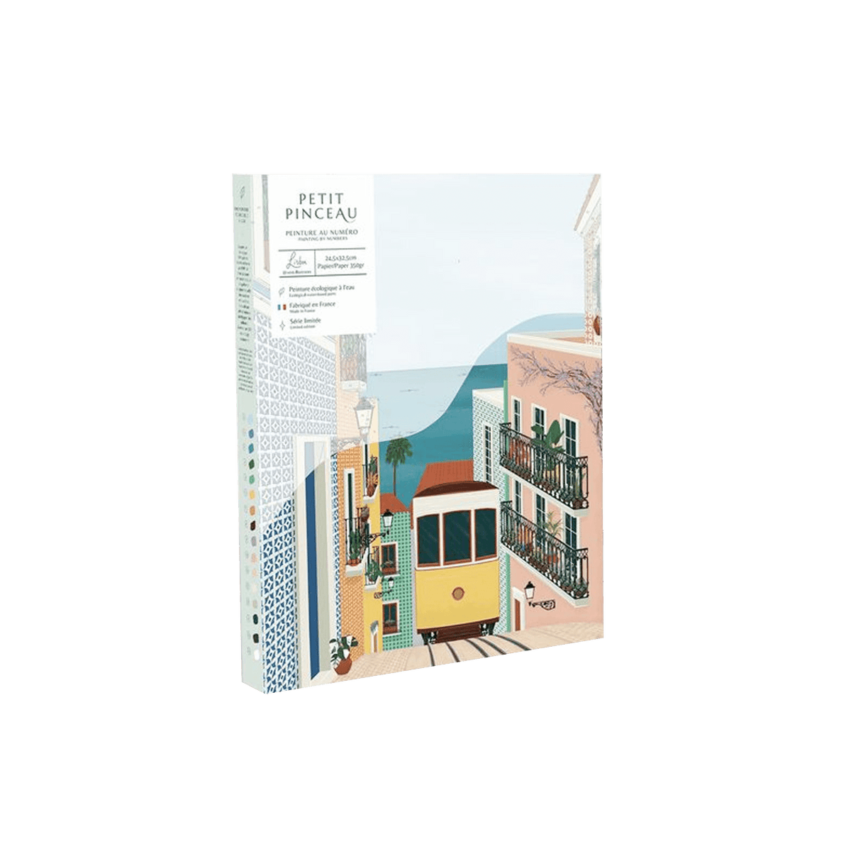 LA PETITE ÉPICERIE Peinture par numéros Lisbon tram Multicolore