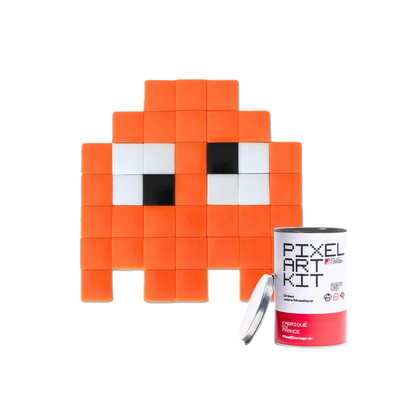 PIXEL CORNER Kit création Pixel art gloomie(s) Orange