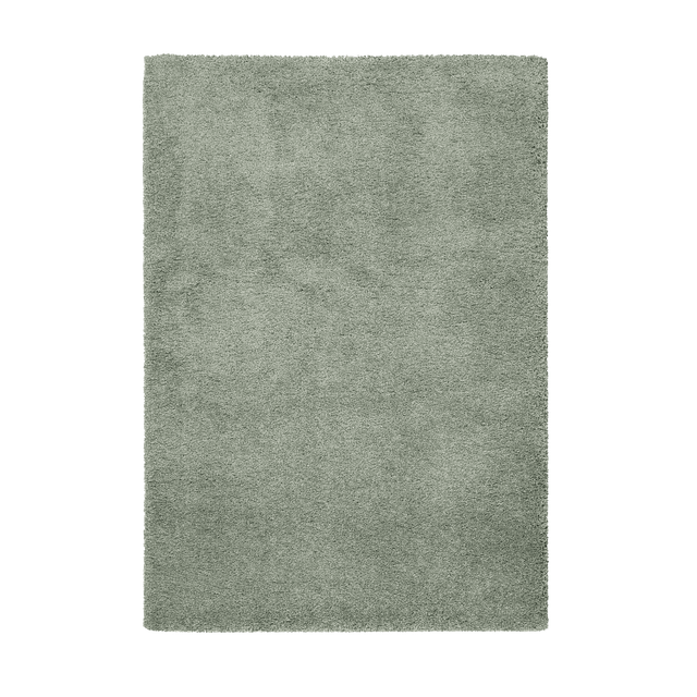 Tapis FEEL coloris vert de gris 160 x 230 cm