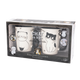 Coffret tasses Chat va bien Noir et blanc