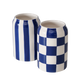 Vase Fanya Blanc, bleu