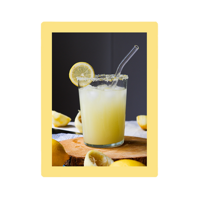 Cadre photo Slimpyx Jaune paille