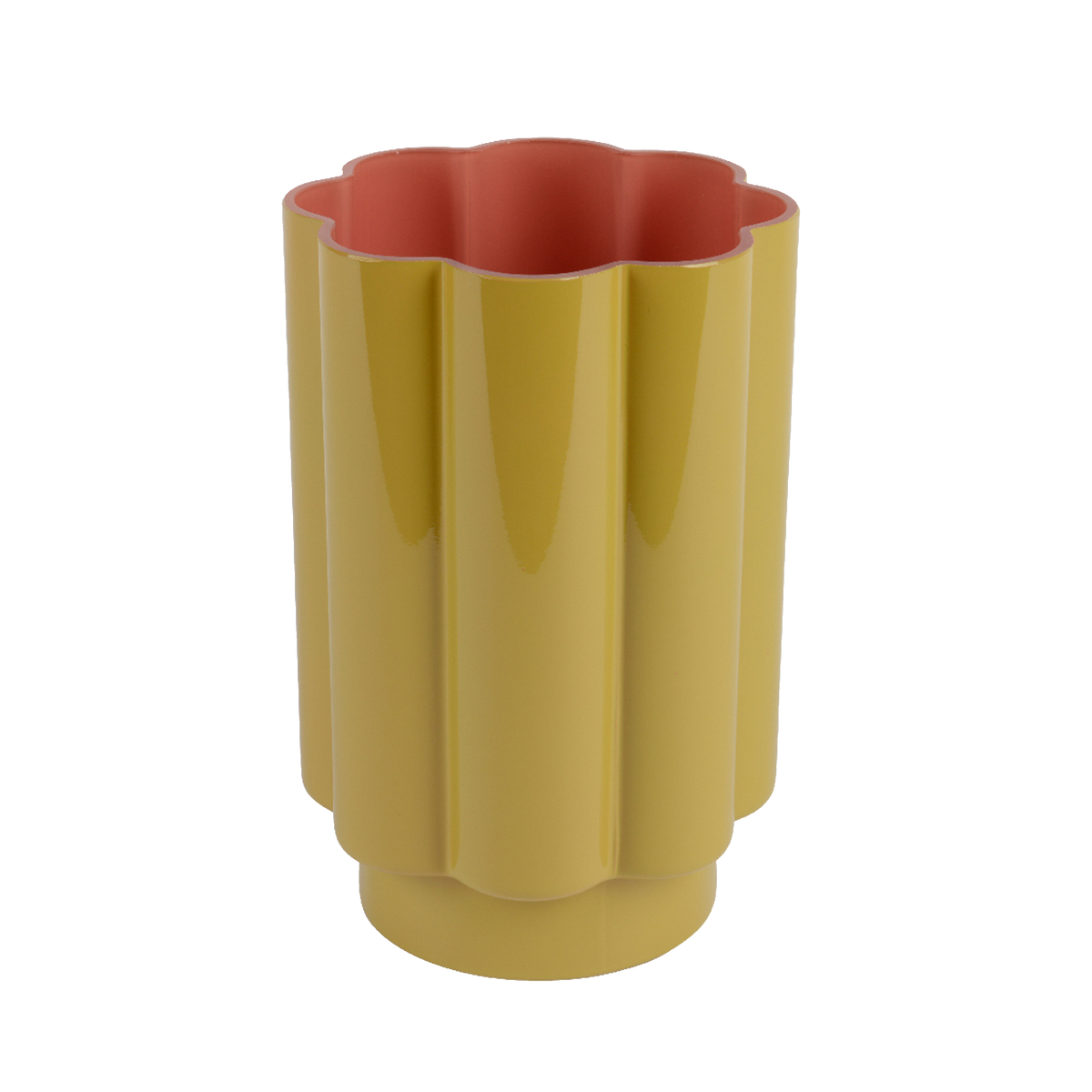 Vase Flore Jaune, orange