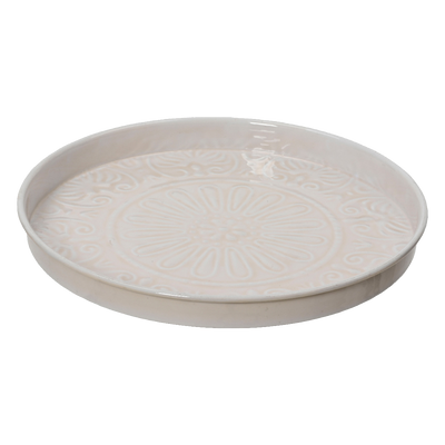 Plateau décoratif Eliris Beige