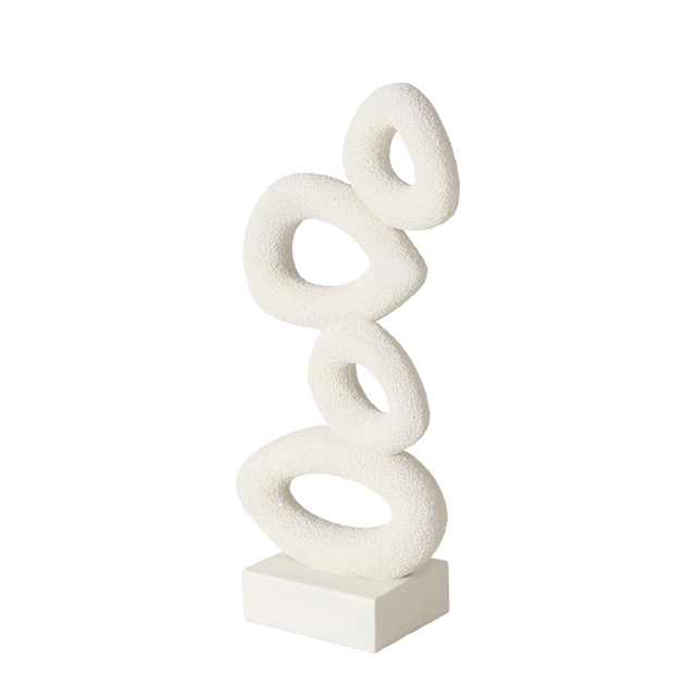 Objet déco MARO coloris blanc