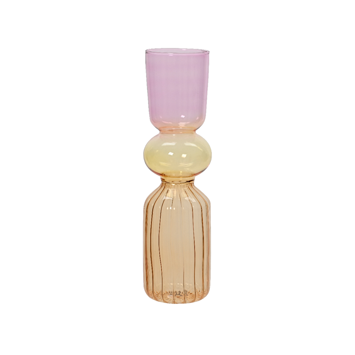 Vase Monin Jaune, rose