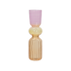 Vase Monin Jaune, rose