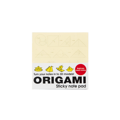 Kit pliage Origami note Jaune