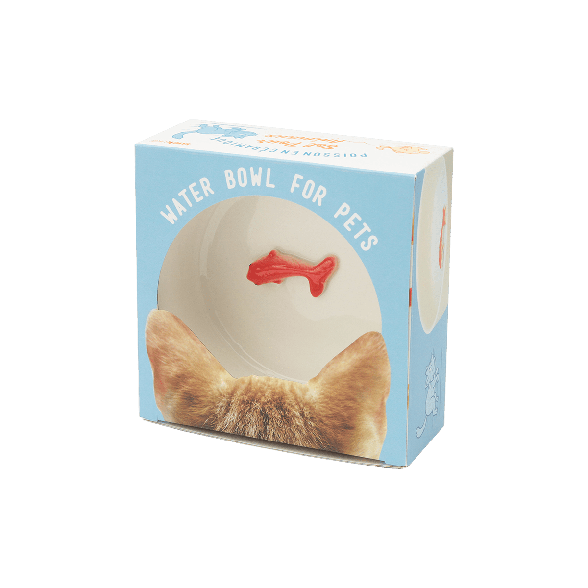 Accessoire animaux Bol poisson Blanc