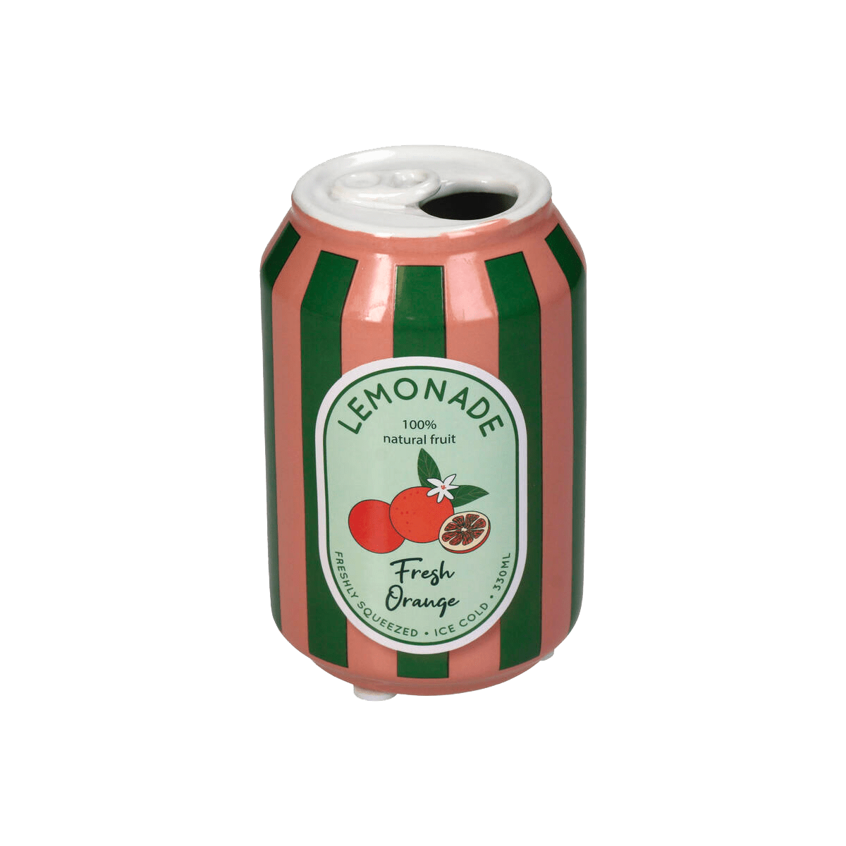 Soliflore Canette de limonade Rose / vert