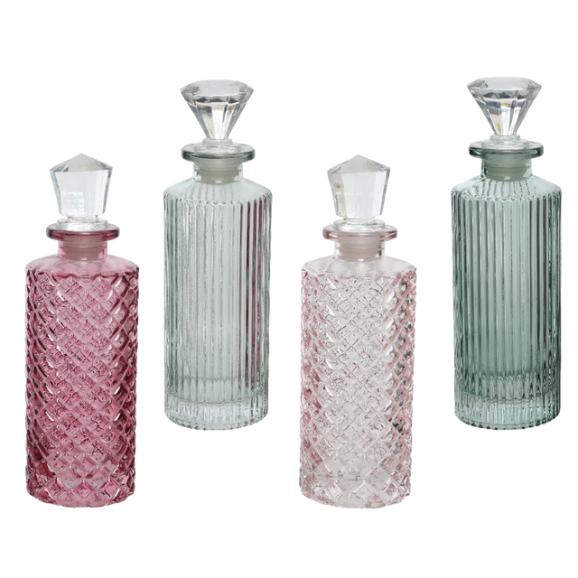 Bouteille décorative DIAMAND coloris multicolore