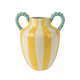 Vase Yolo Jaune, blanc, bleu