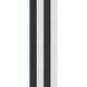 4MURS Papier peint intissé Palazzo stripe Noir et blanc Satiné