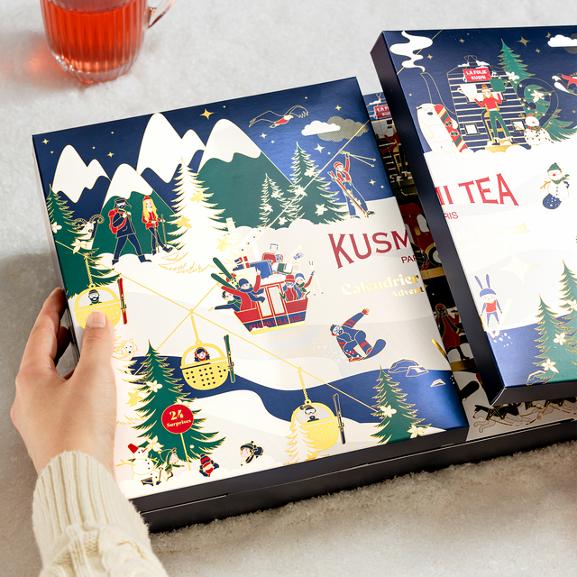 KUSMI TEA Calendrier de l'Avent NOËL À LA MONTAGNE