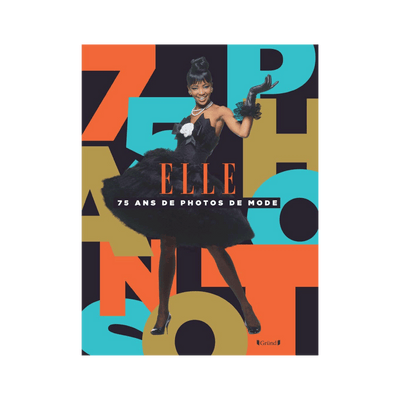 Livre mode Elle, 75 ans de photos de mode Multicolore