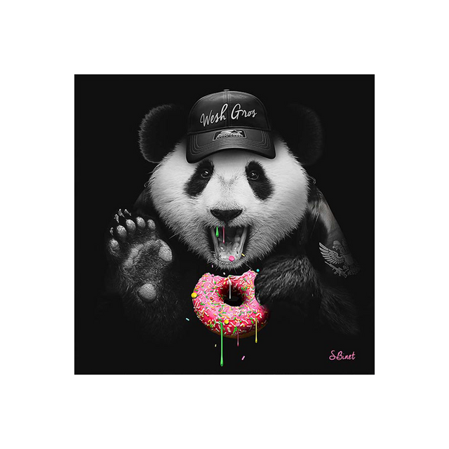 Tableau BINET DONUTS coloris noir