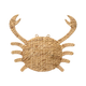 Trophée mural Crabe Beige