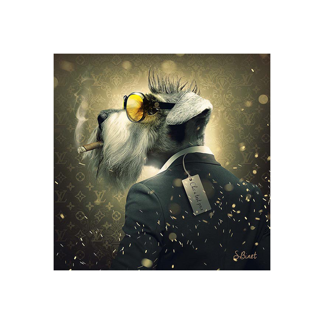 Tableau BINET CHIC À TOUT PRIX coloris noir