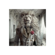 Tableau Binet lion luxury Noir