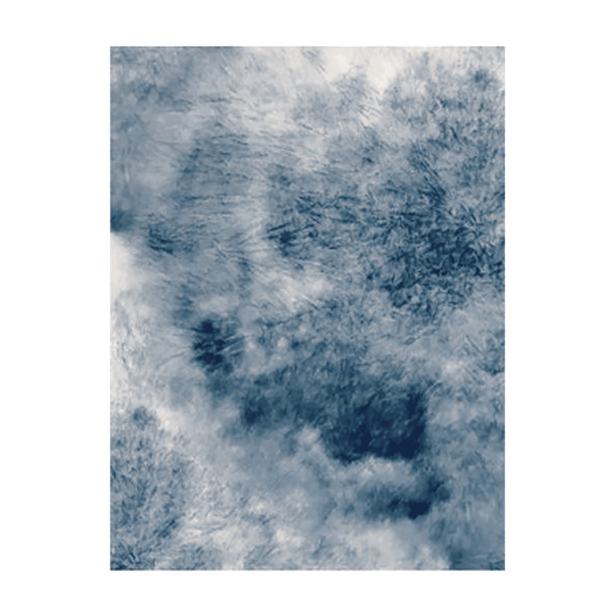 Tapis Sedna Bleu nuit/blanc