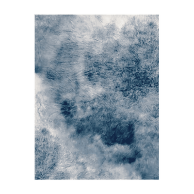 Tapis Sedna Bleu nuit/blanc