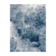 Tapis Sedna Bleu nuit/blanc
