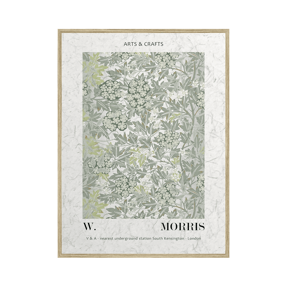 W.MORRIS Tableau W morris Vert