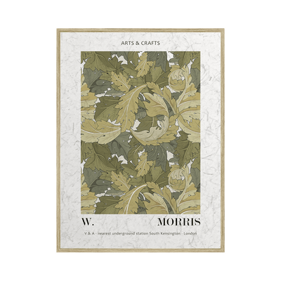 W.MORRIS Tableau W morris Vert