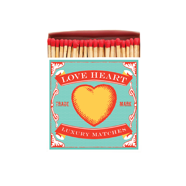 Archivist Allumettes LOVE HEART coloris bleu