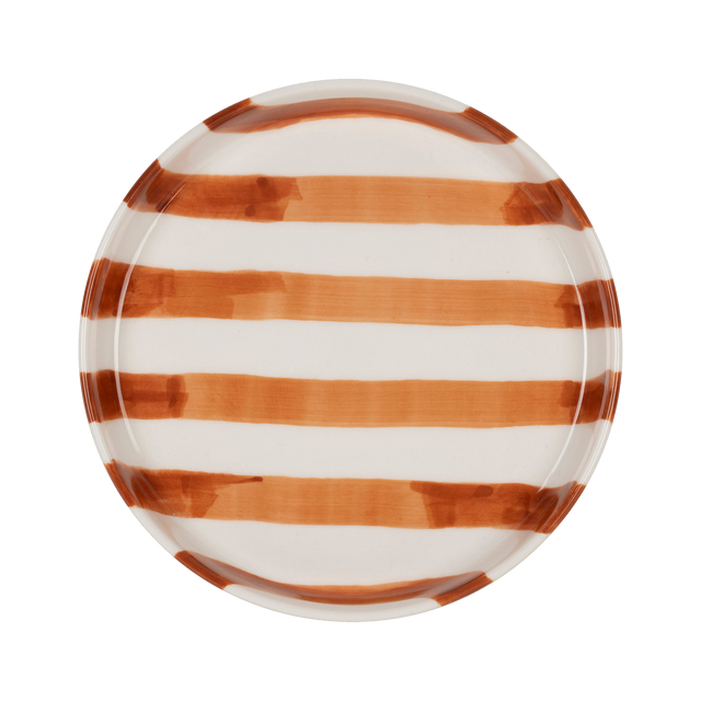 Plat ARTIST coloris terracotta