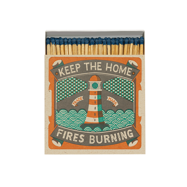 Archivist Allumettes HOME FIRES coloris orange