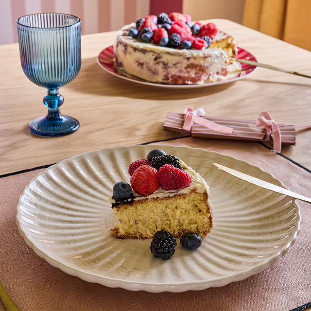 Assiette DIA coloris beige