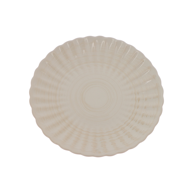Assiette DIA coloris beige