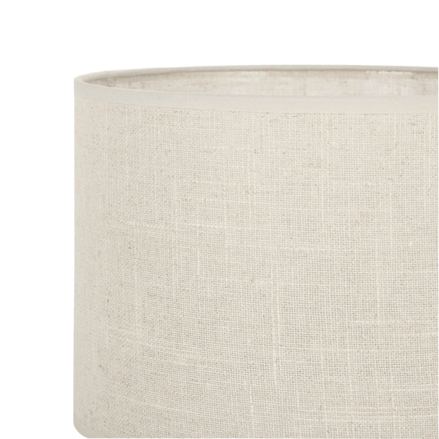 Abat-jour LINEN coloris beige 20 x 30 cm