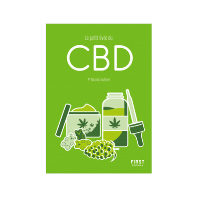 Livre bien-être Le petit livre du cbd Vert